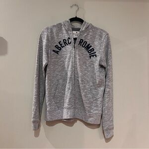 Abercrombie Kids Gray Zip Up Sweatshirt